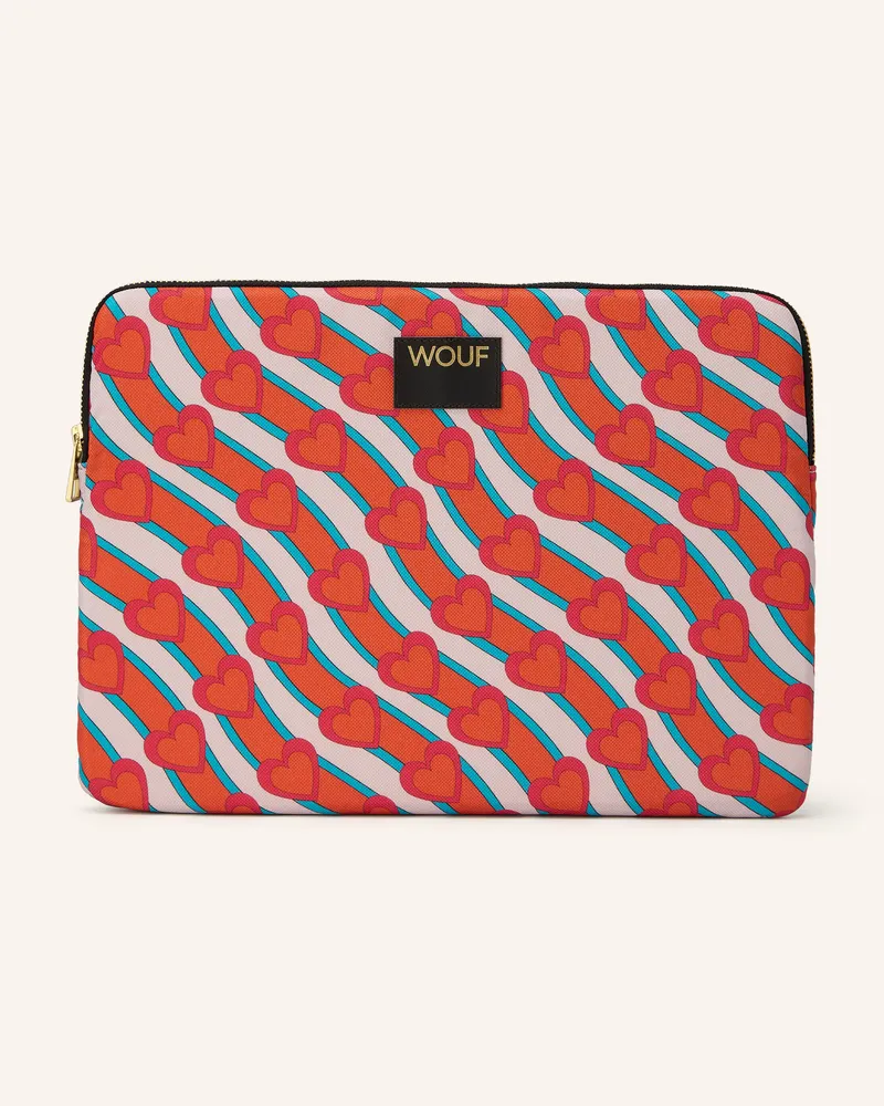 WOUF Laptop-Hülle ROAR Hellrot