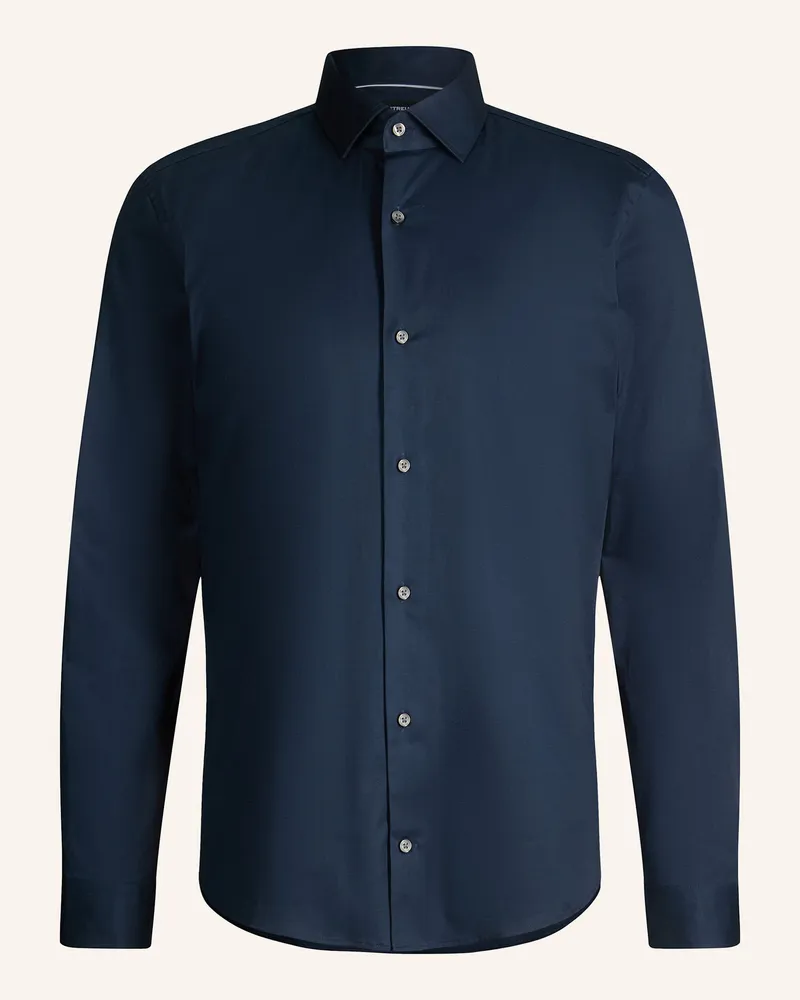 Strellson Hemd blau Dunkelblau
