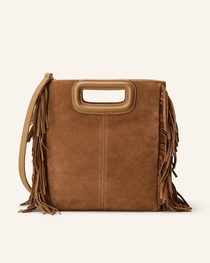 Maje Handtasche braun Braun