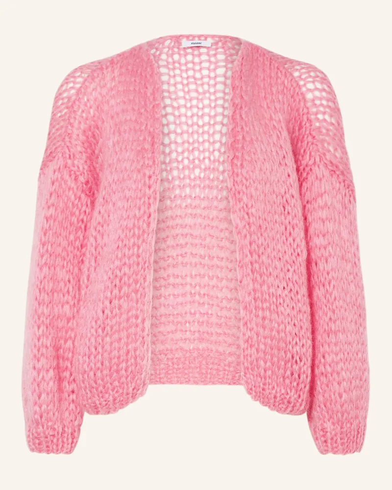 MAIAMI Srtrickhülle mit Mohair Pink
