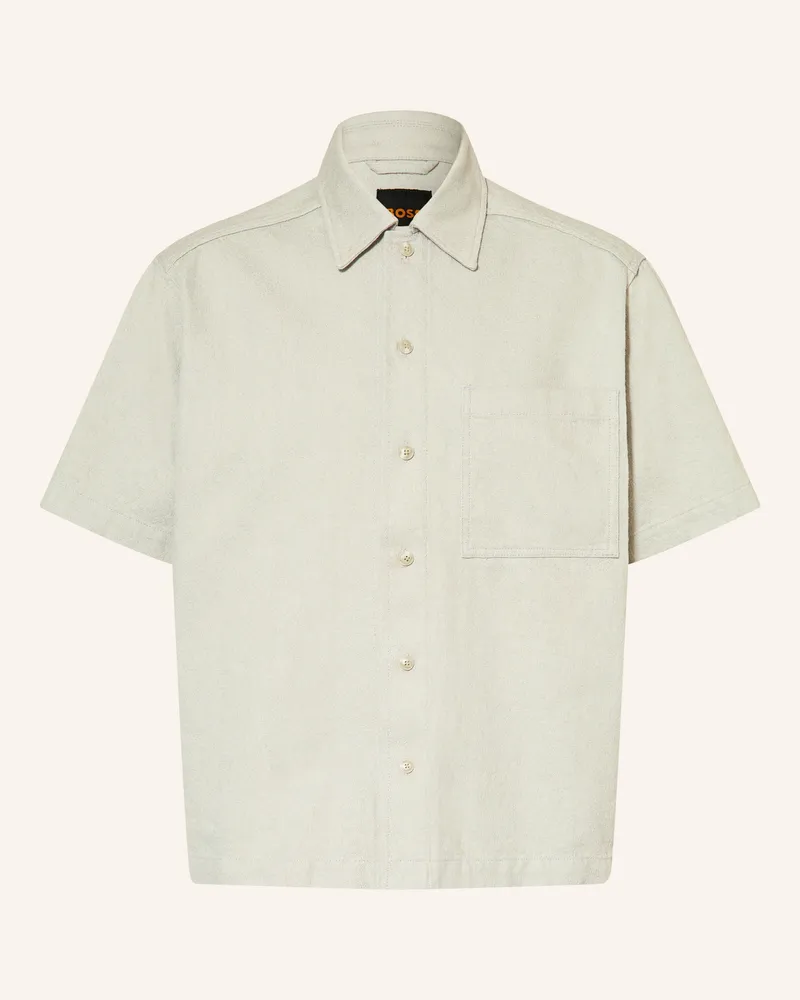 HUGO BOSS Kurzarmhemd LAPOU Comfort Fit Mint