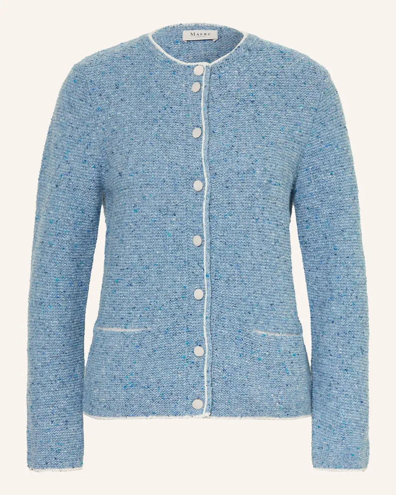 Maerz Strickjacke blau Blau