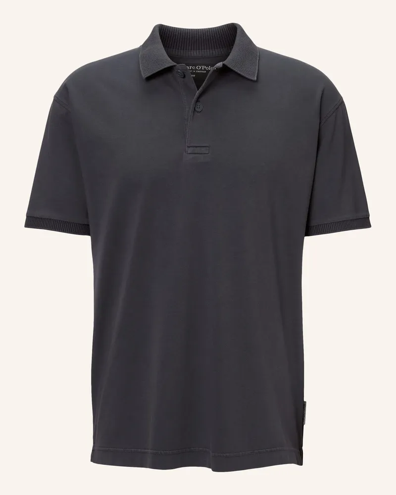 Marc O'Polo Poloshirt grau Dunkelgrau