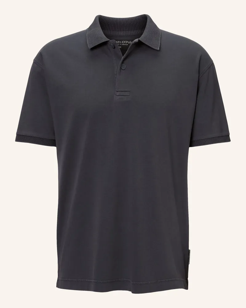 Marc O'Polo Poloshirt grau Dunkelgrau