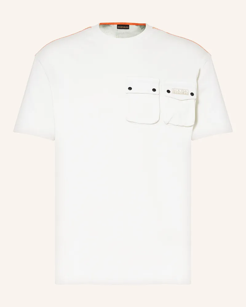 Napapijri T-Shirt Rivalto weiss Weiss