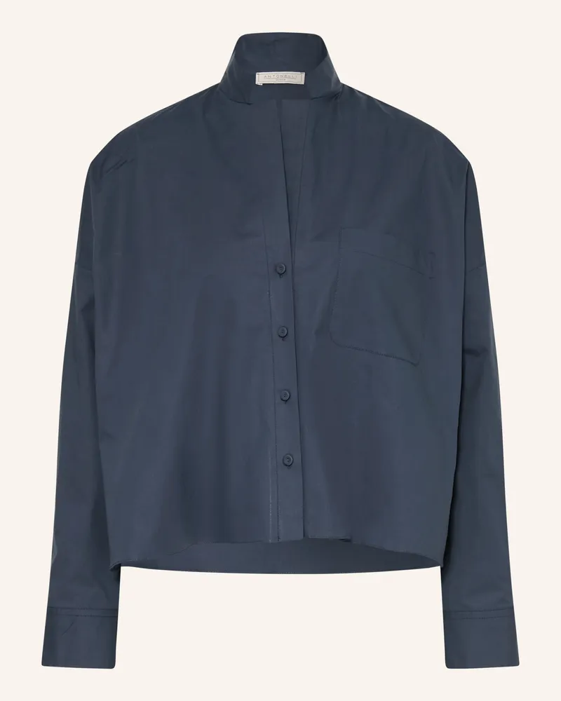 Antonelli Firenze Bluse Dunkelblau
