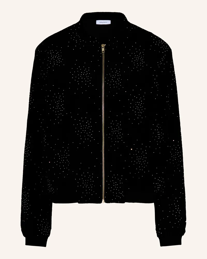 Darling Harbour Jacke mit Schmucksteinen Schwarz