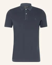 Marc O'Polo Piqué-Poloshirt Shaped Fit Blau