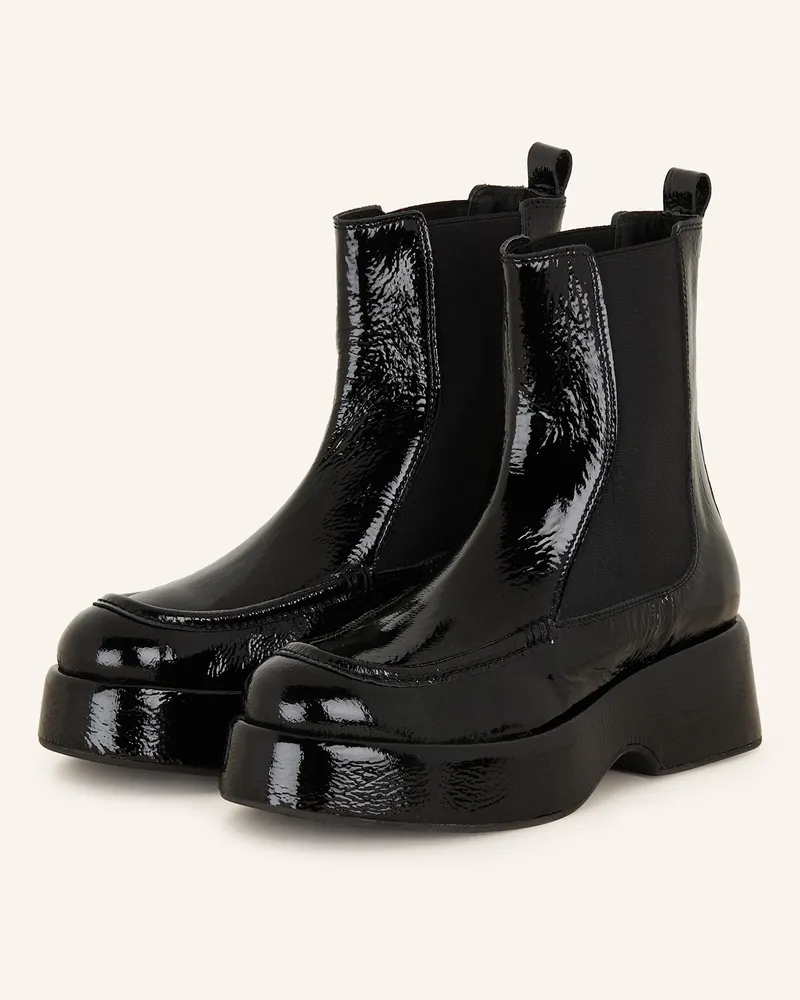 Pons Quintana Chelsea-Boots FLIPER Schwarz