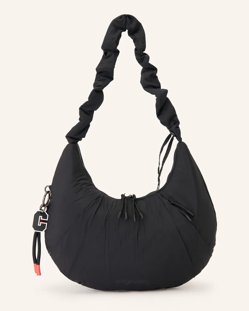 No. 1 Como Beuteltasche Houston schwarz Schwarz