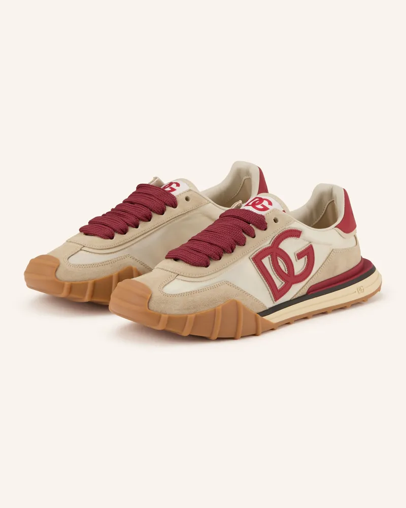Dolce & Gabbana Sneaker Dg Athletic rot Hellbraun