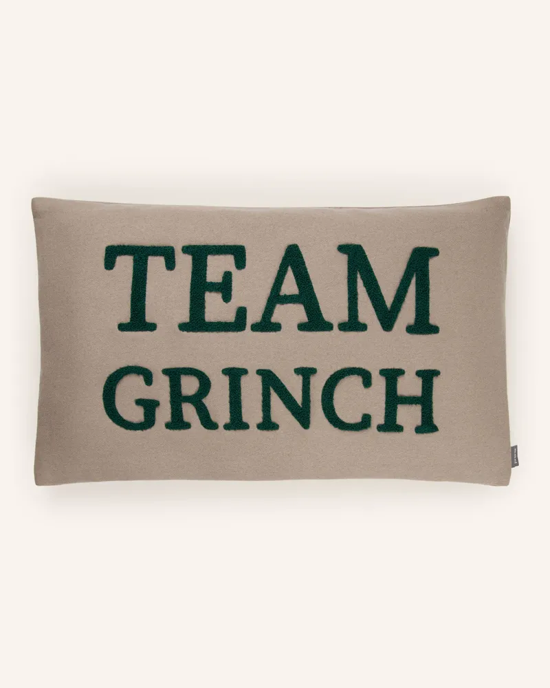 Pad Dekokissenhülle Team Grinch beige Grau