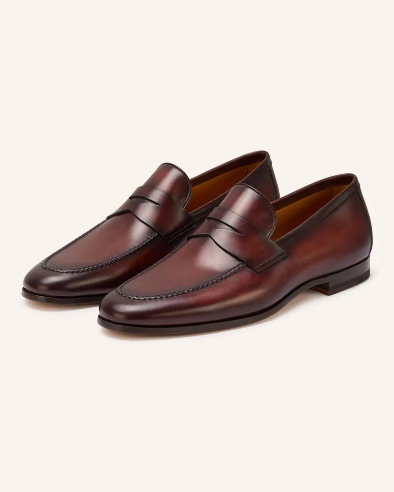 Magnanni Penny-Loafer braun Dunkelbraun