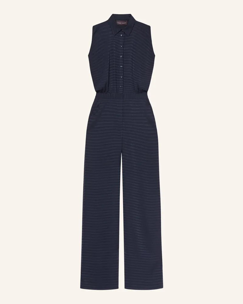 Talbot Runhof Jumpsuit blau Dunkelblau