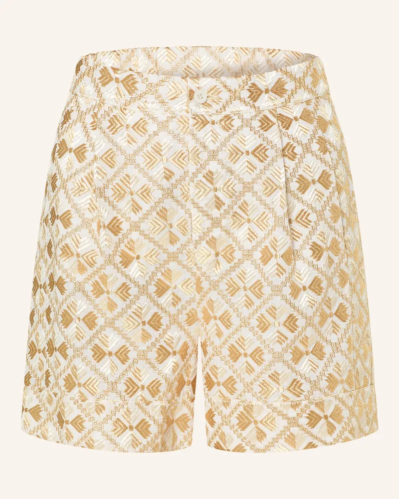 Greek Archaic Kori Shorts weiss Gold