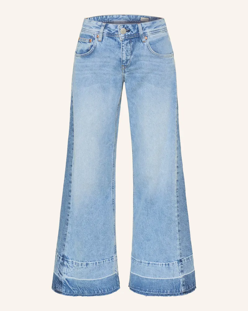 Herrlicher Wide Leg Jeans Edith blau 995
