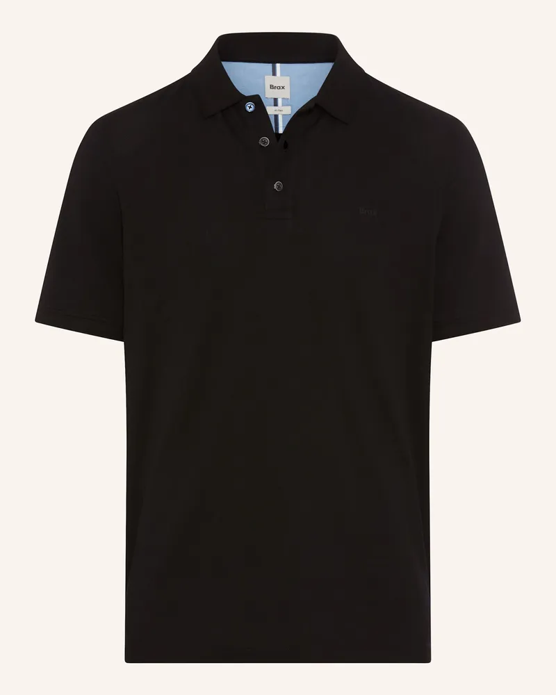 Brax Piqué-Poloshirt Style Pete schwarz Schwarz