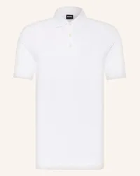 HUGO BOSS Jersey-Poloshirt PRESS Weiss