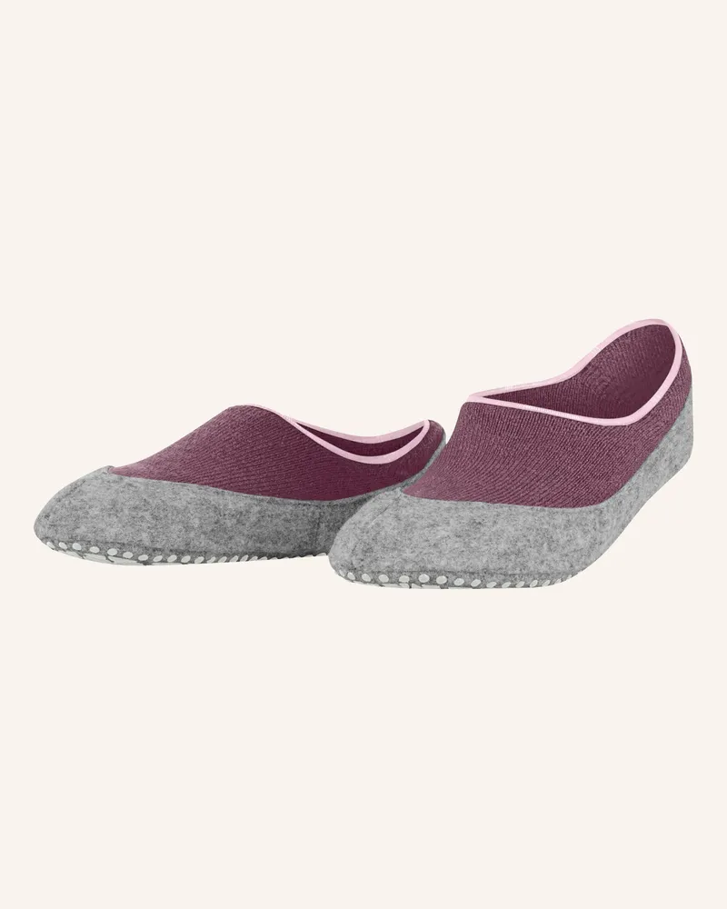 Falke Stoppersocken Cosyshoe Aus Merinowolle lila 8175