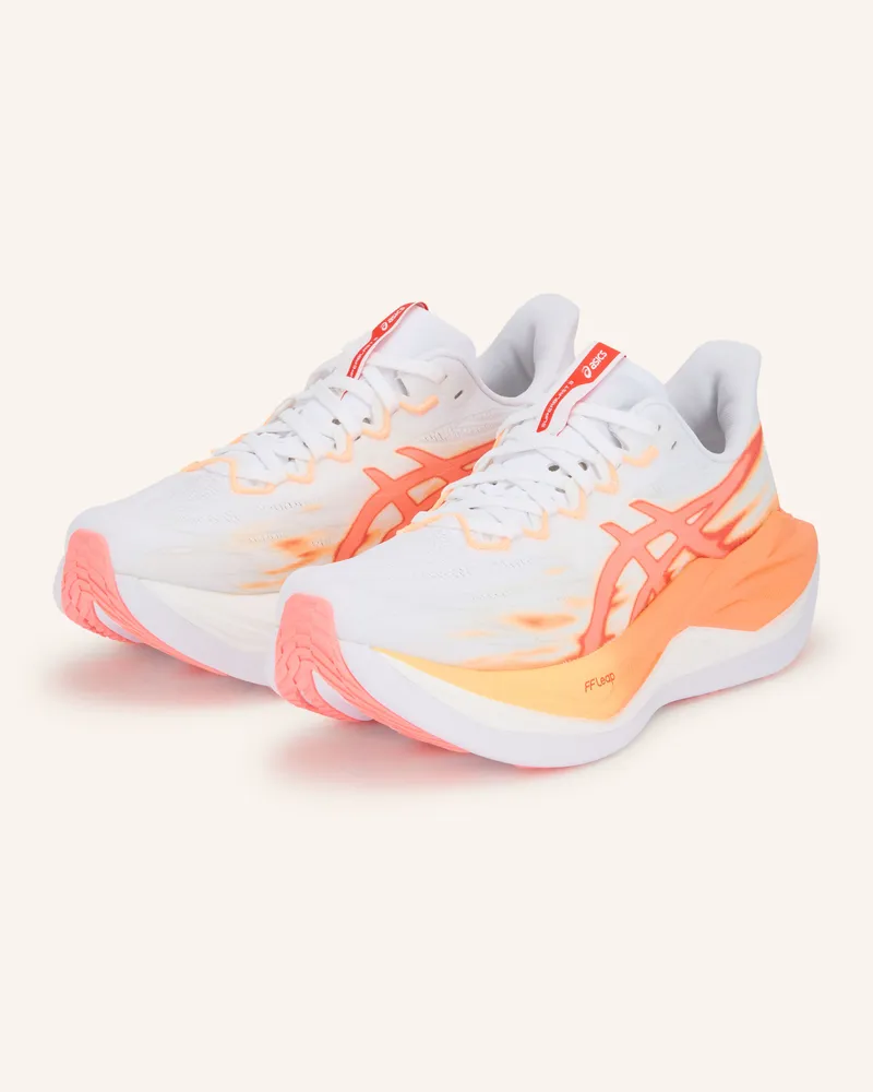 Asics Laufschuhe Superblast 3 orange Weiss