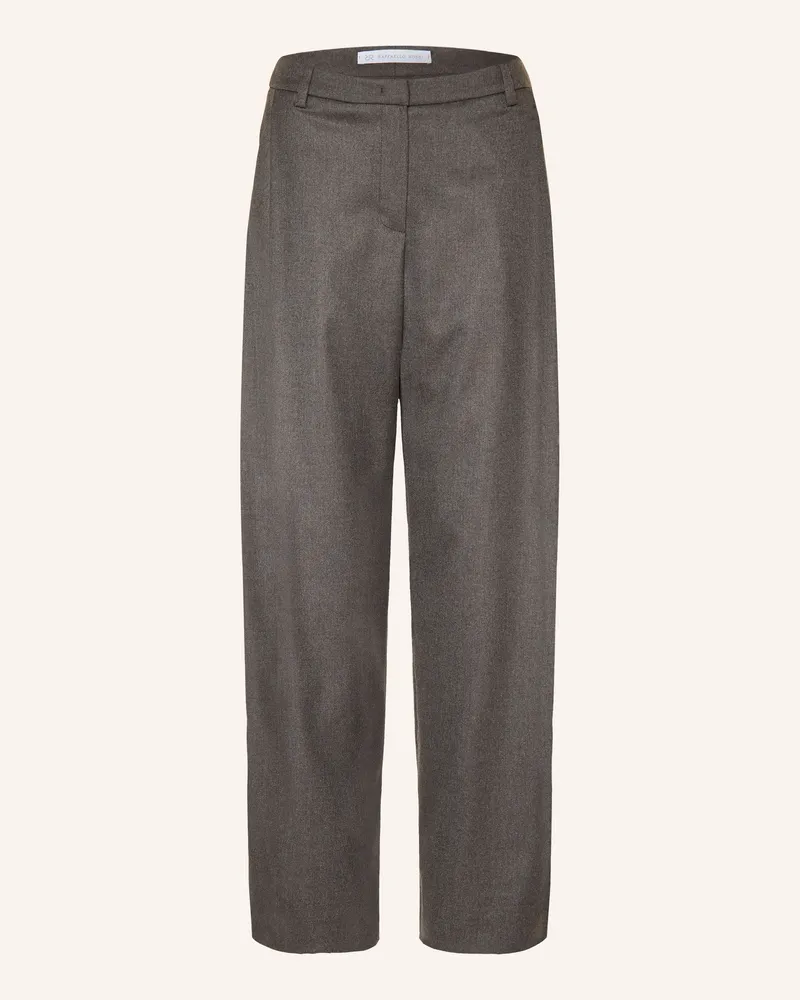 RAFFAELLO ROSSI  Marlenehose Fraya Aus Flanell grau Grau