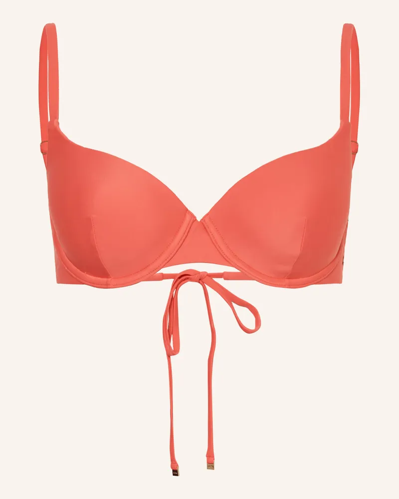 HUGO BOSS Bügel-Bikini-Top Pink