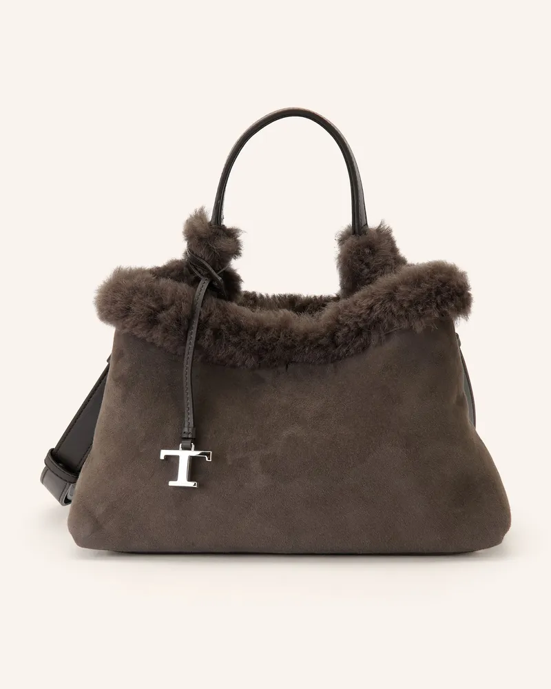 TOD'S Handtasche braun Dunkelbraun