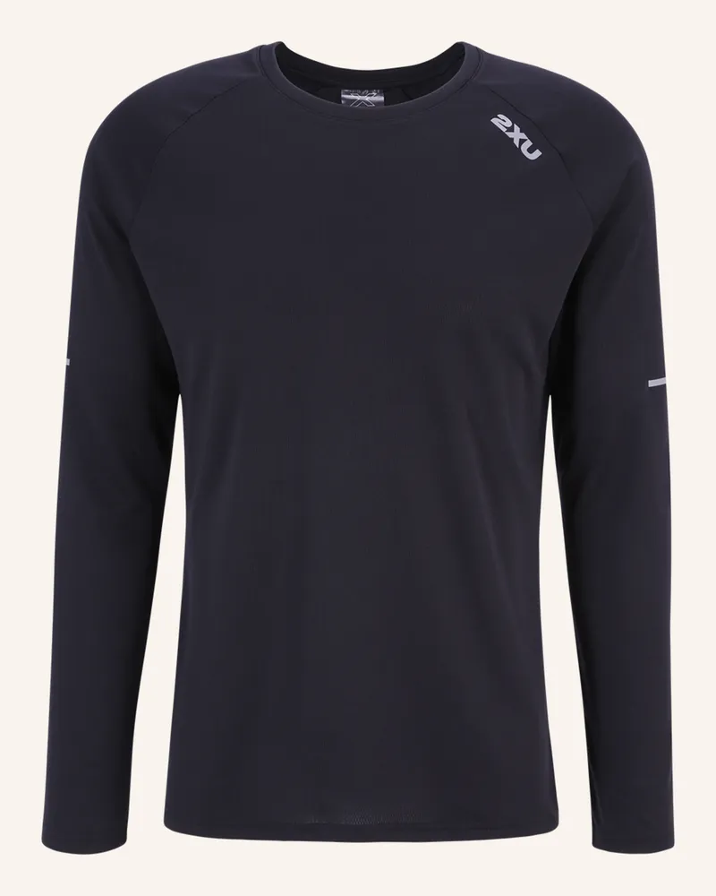 2XU Laufshirt Aero schwarz Schwarz