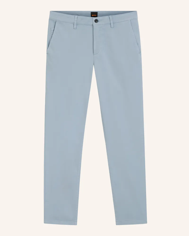 HUGO BOSS Chino Tapered Fit Hellblau
