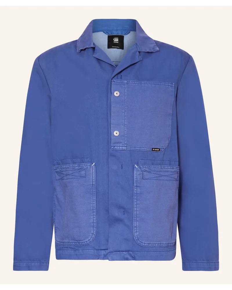 G-STAR RAW Overjacket MARSEILLE Blau