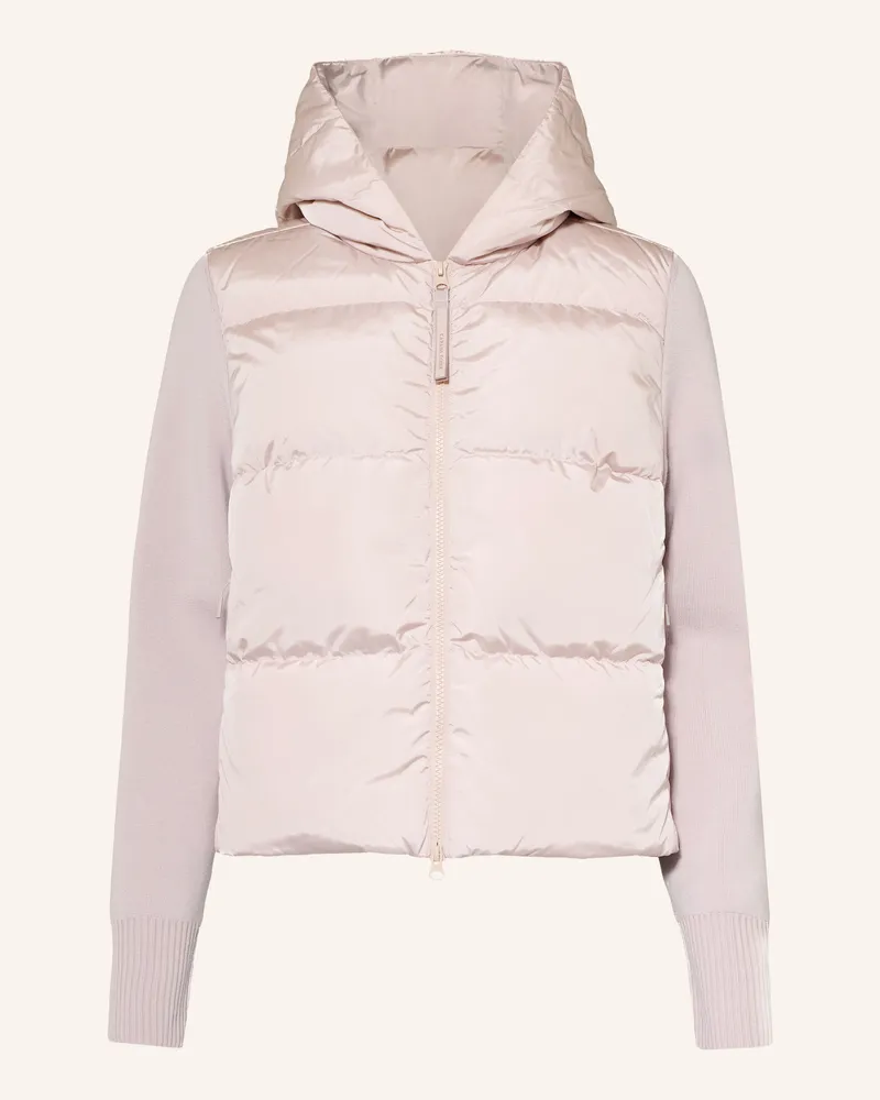 Canada Goose Daunenjacke Hybridge® Im Materialmix rosa Hellrosa