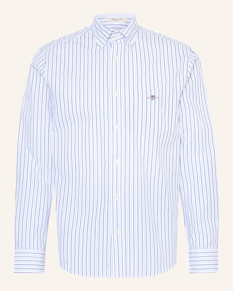 Gant Hemd Regular Fit Hellblau