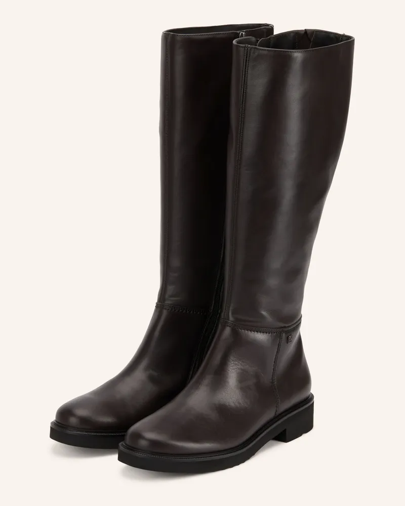 paul green Stiefel braun Dunkelbraun