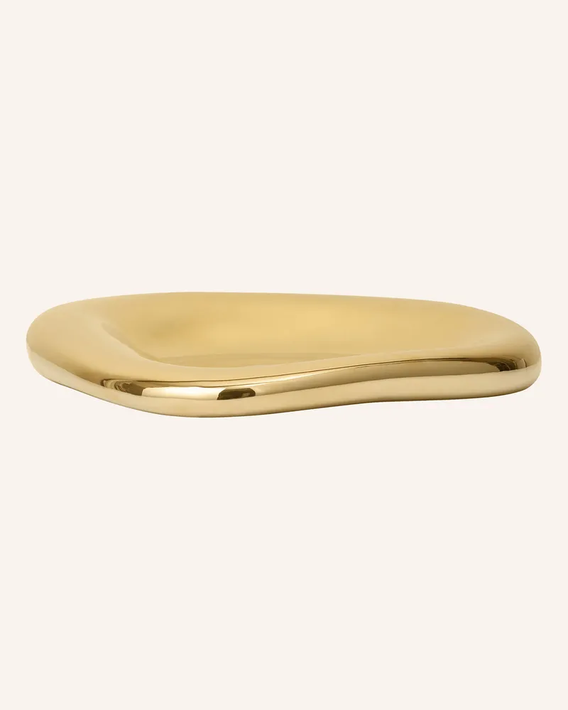 ferm LIVING Dekoschale Bellure gold Gold