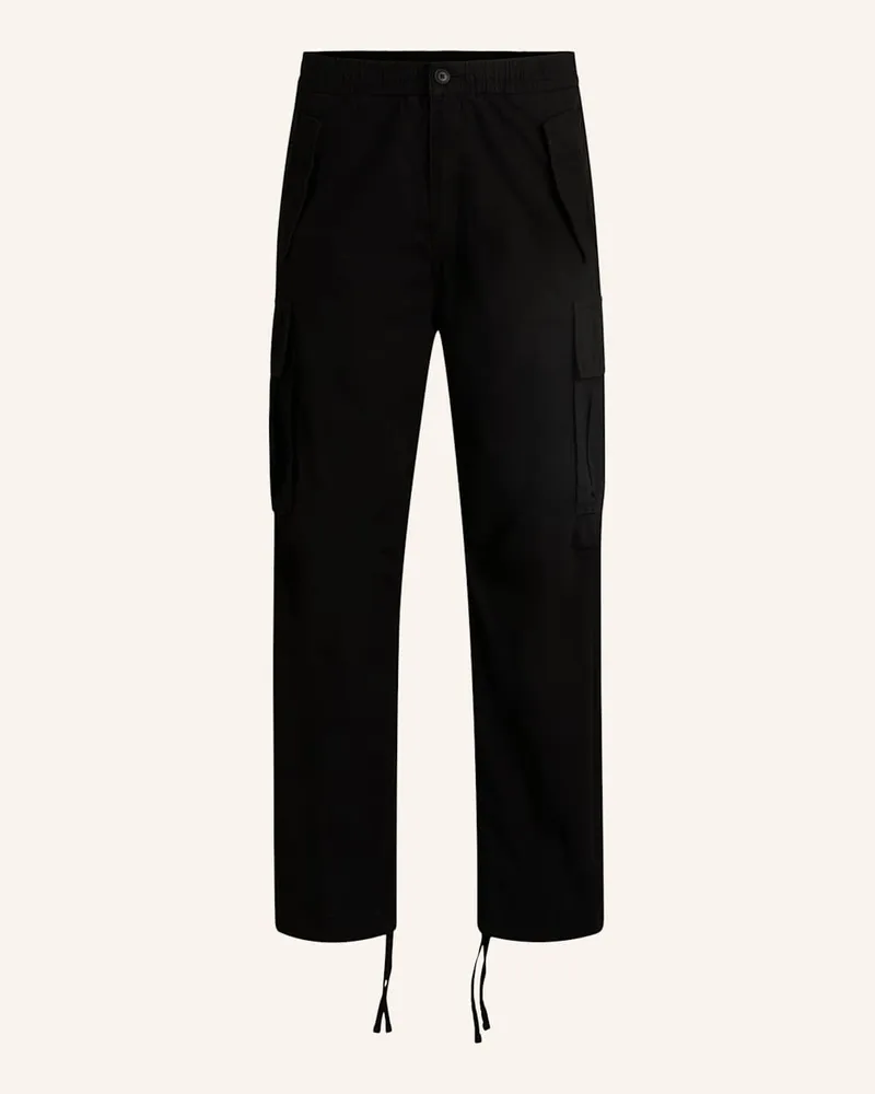 HUGO BOSS Casual Hose GABIO251D Schwarz