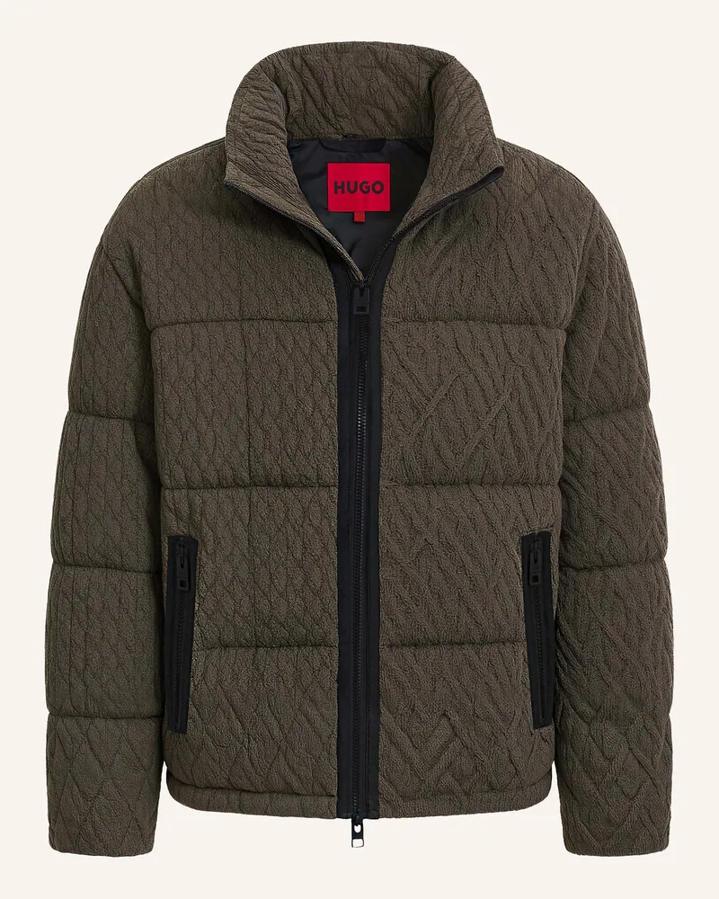 HUGO BOSS Casual Jacke BENOVO2541 Regular Fit Grau