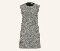 Bouclé-Kleid schwarz