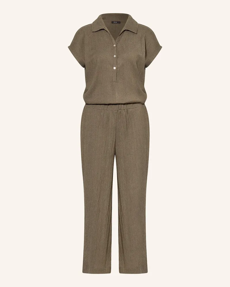 OPUS Jumpsuit MELTI Oliv