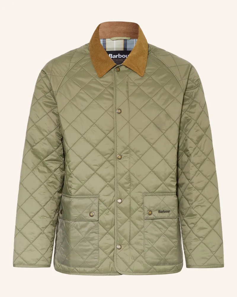 Barbour Steppjacke City Bedale gruen Oliv
