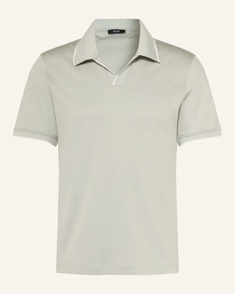 Reiss Jersey-Poloshirt Nico gruen Hellgrün
