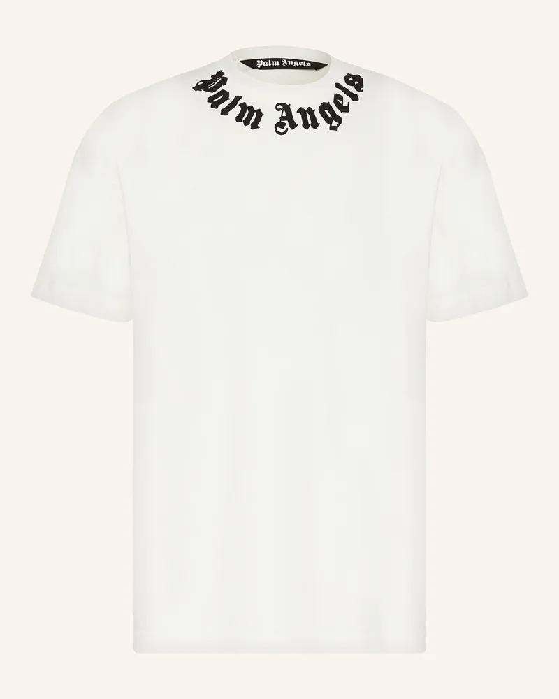 Palm Angels Oversized-Shirt Ecru