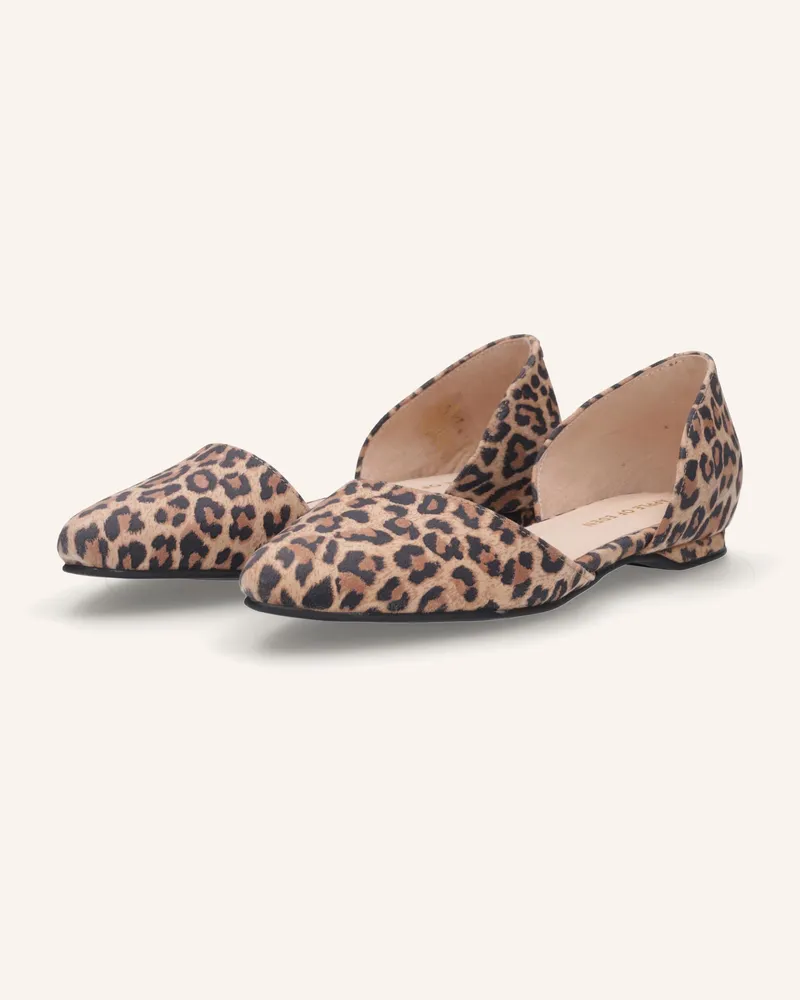 Apple of Eden Ballerinas Dunkelbraun