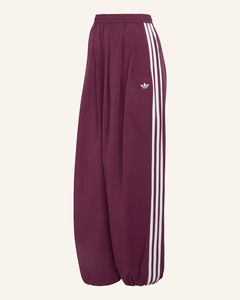 adidas Track Pants ADILENIUM 5.0 PLEATED Dunkelrot