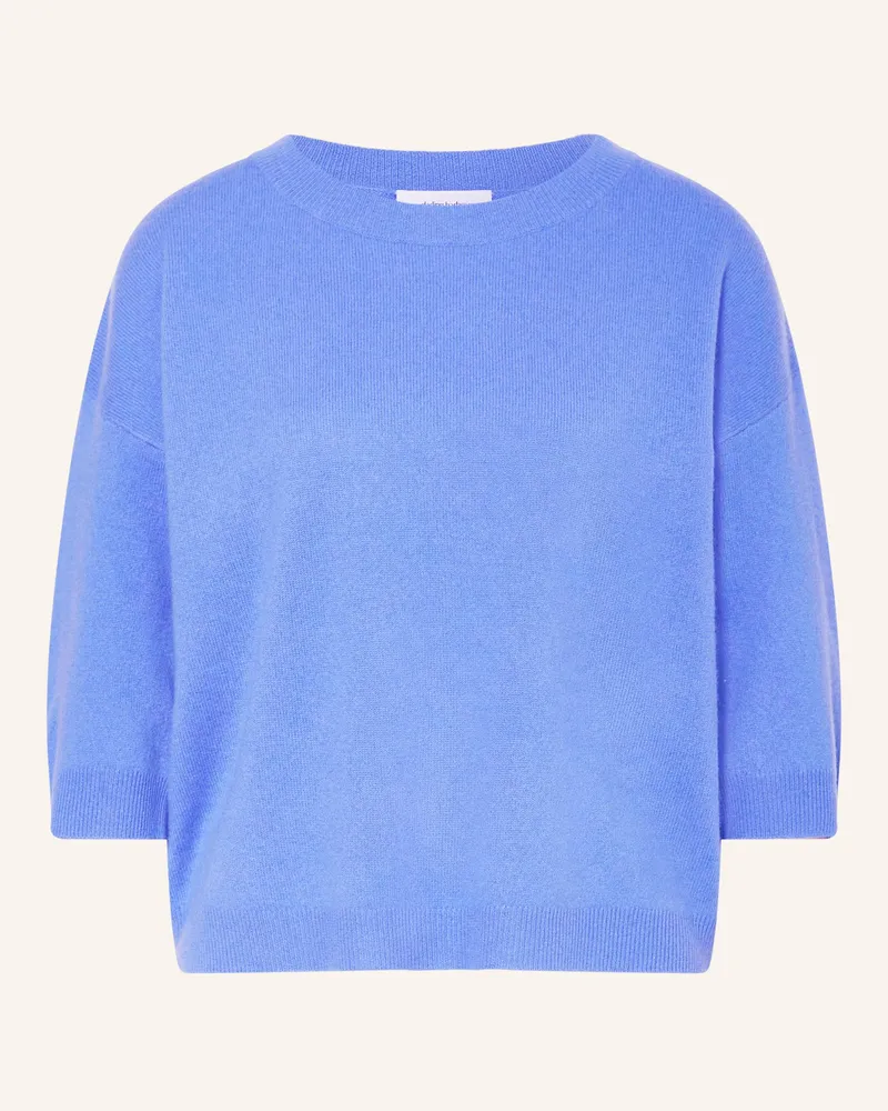 Darling Harbour Cashmere-Pullover mit 3/4-Arm Hellblau