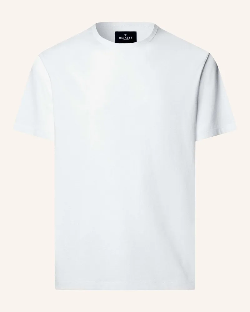 Hackett T-Shirt Pima Cotton Tee weiss Weiss