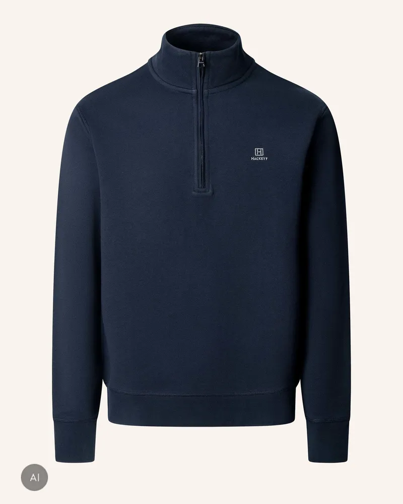 Hackett Sweatshirt Hrtg H Sml Logo Hz blau Blau