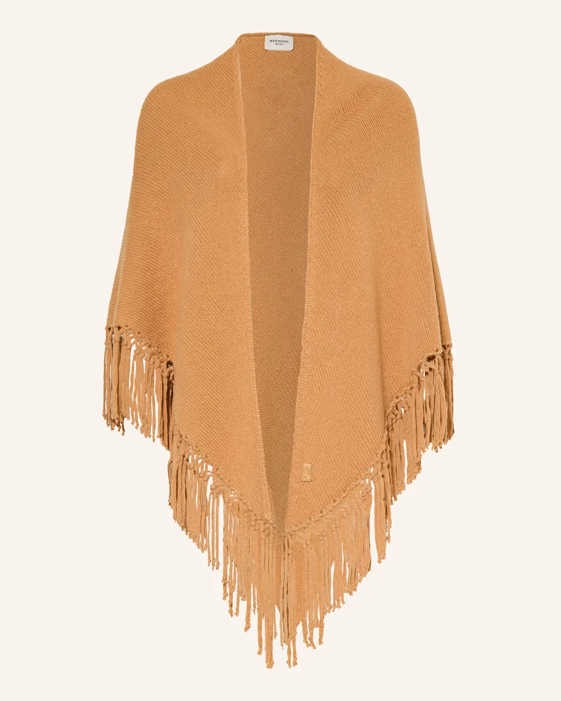 Max Mara Stola Tornado braun Hellbraun