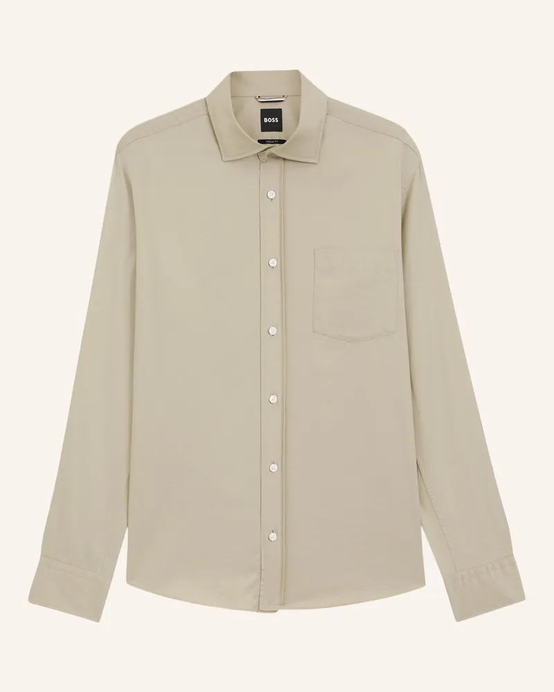 HUGO BOSS Hemd H-Rob-Sp-P-263 gruen Khaki