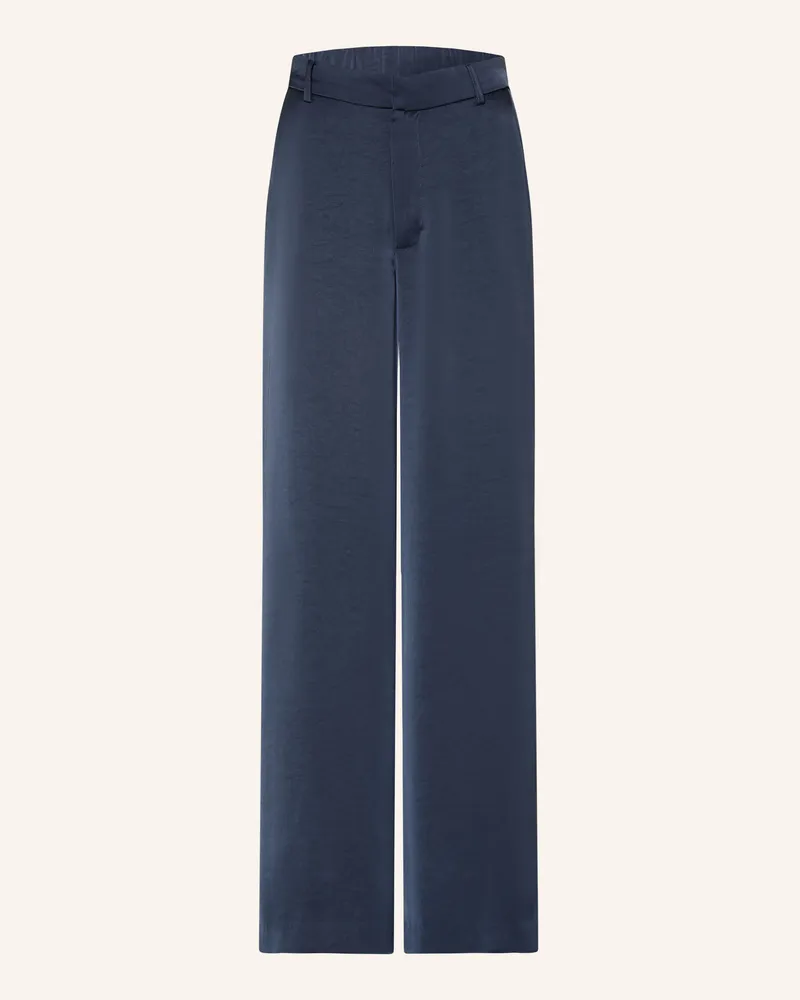 Neo Noir Satinhose Emmett blau Dunkelblau