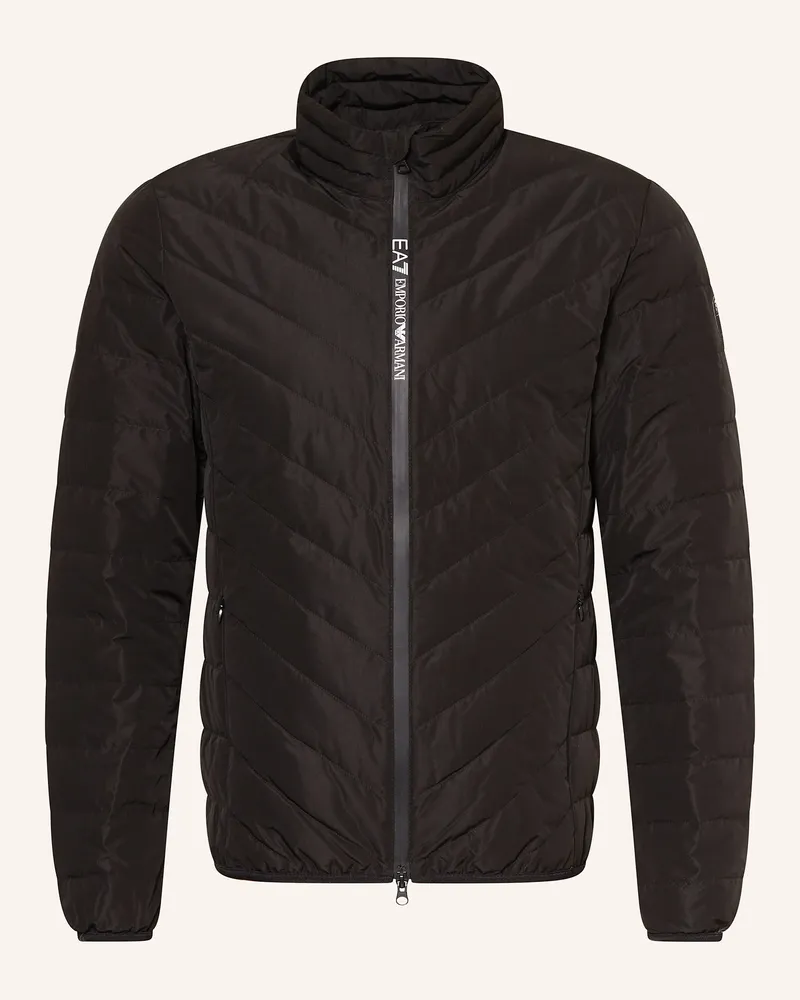 EA7 Daunenjacke PREMIUM SHIELD Schwarz